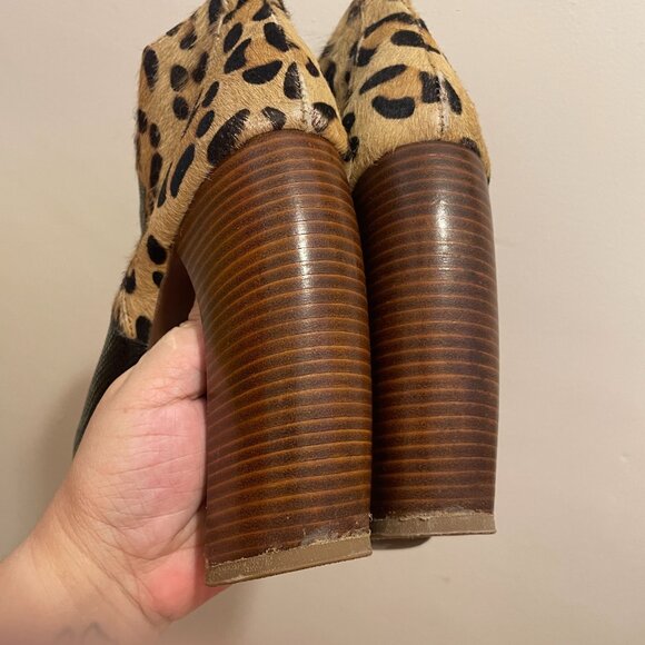 Super Hawt Jeffrey Campbell *CONGRESS* Leopard Platforms, Size 9! RARE! - Picture 12 of 15